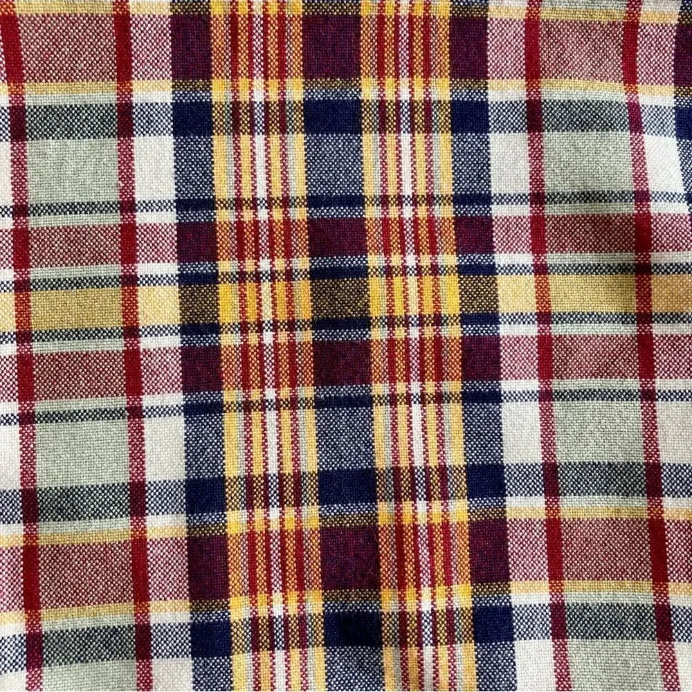 J. Crew Plaid Pullover Shirt